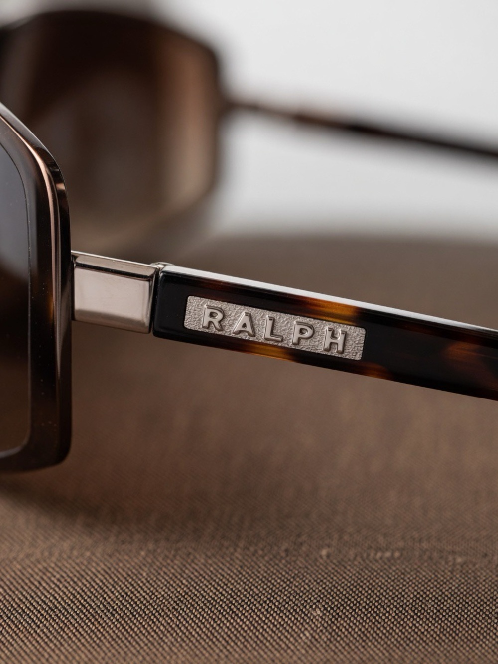 Ralph Lauren Tortoiseshell and Silver Women's Sunglasses